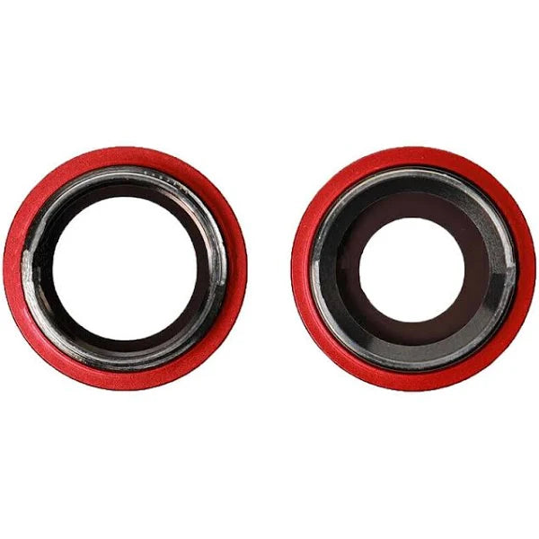 Rear Camera Lens with Bezel for iPhone 11-Red Rear Camera Lens with Bezel for iPhone 11-Red
